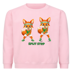 Yuki Split Step auf Kinder-Sweatshirt, Farbe rosa