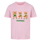 Yuki Stoppball auf Kinder-Shirt, Farbe rosa
