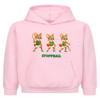 Yuki Stoppball auf Kinder-Hoodie, Farbe rosa