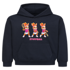 Yuna Stoppball auf Kinder-Hoodie, Farbe marineblau