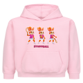 Yuna Stoppball auf Kinder-Hoodie, Farbe rosa