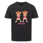 Yuna Split Step auf Kinder-Shirt, Farbe schwarz