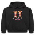 Yuna Split Step auf Kinder-Hoodie, Farbe schwarz