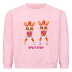 Yuna Split Step auf Kinder-Sweatshirt, Farbe rosa
