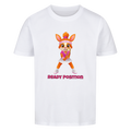 Yuna Ready Position auf Kinder-Shirt, Farbe weiß