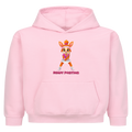 Yuna Ready Position auf Kinder-Hoodie, Farbe rosa
