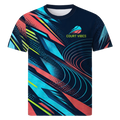 Court Rush auf Tennisshirt, Vorderansicht