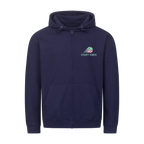Mein Revier auf Zip-Hoodie, Farbe marineblau