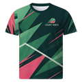 Court Slice auf Tennisshirt, Vorderansicht