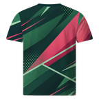 Court Slice auf Tennisshirt, Rückansicht