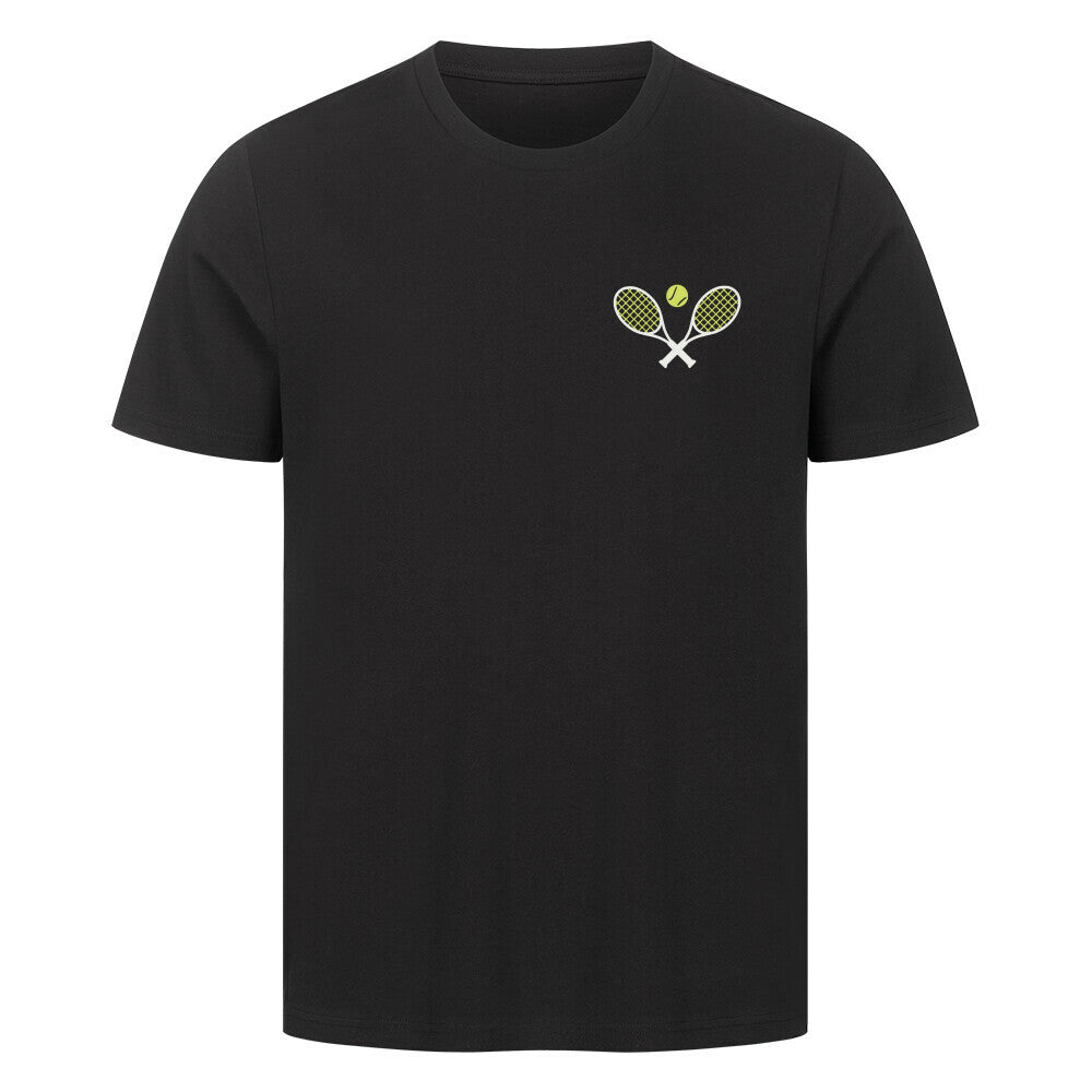 Immer im Aus auf T-Shirt, Farbe schwarz