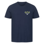 Immer im Aus auf T-Shirt, Farbe marineblau