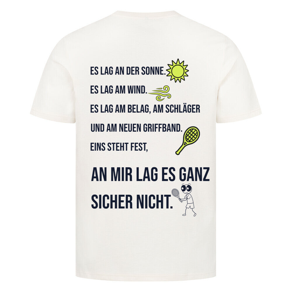 An mir lag es nicht auf T-Shirt, Farbe naturweiß