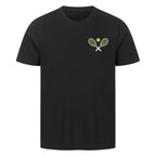 Einfache Regel auf T-Shirt, Farbe schwarz