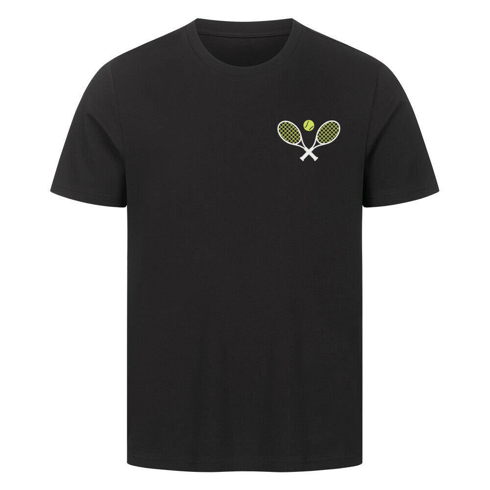 Einfache Regel auf T-Shirt, Farbe schwarz