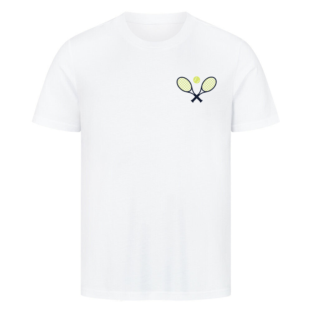 Einfache Regel auf T-Shirt, Farbe weiß