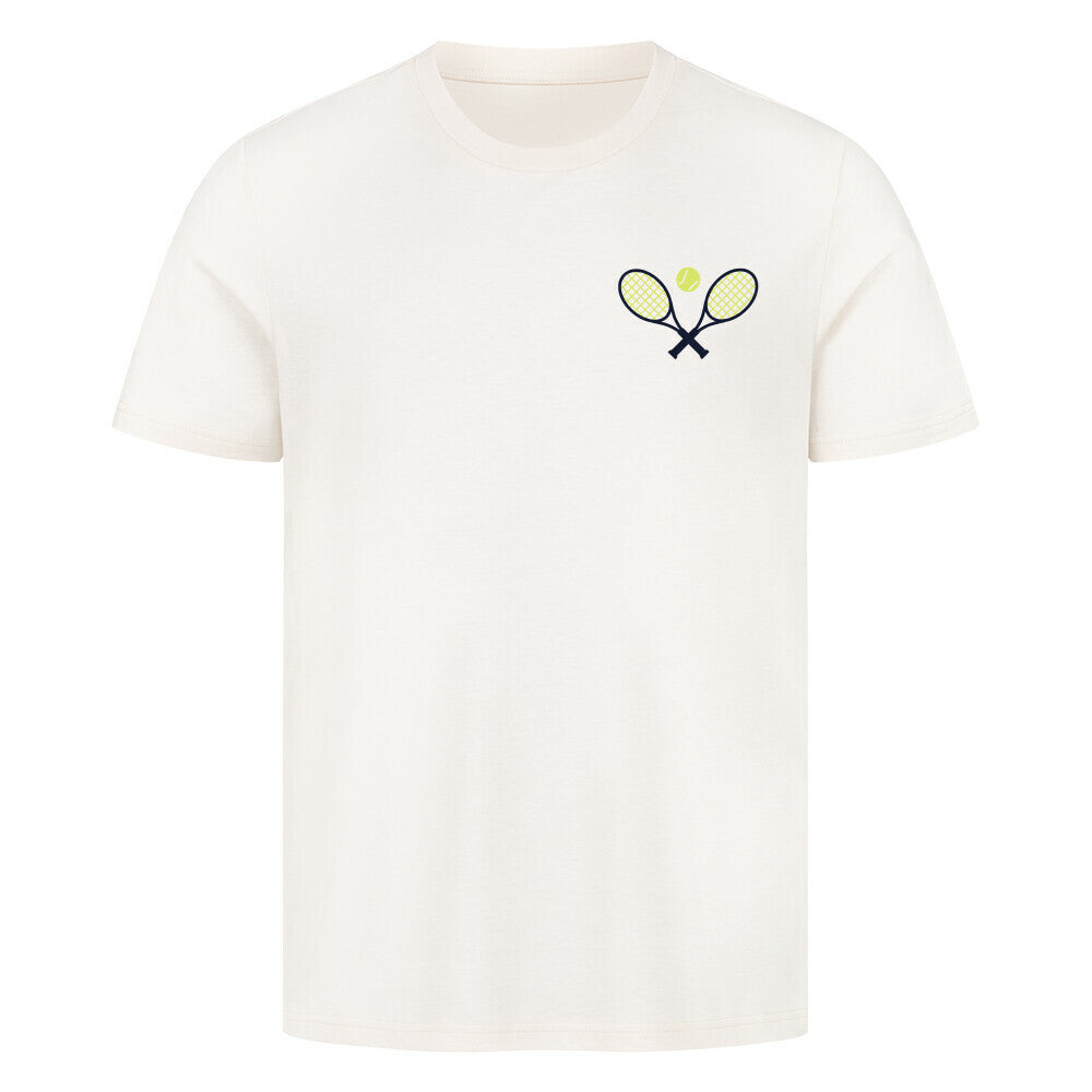 Einfache Regel auf T-Shirt, Farbe naturweiß