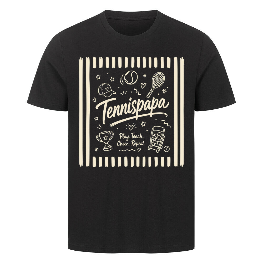 Play Teach Cheer auf T-Shirt, Farbe schwarz