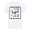 Play Teach Cheer auf T-Shirt, Farbe weiß