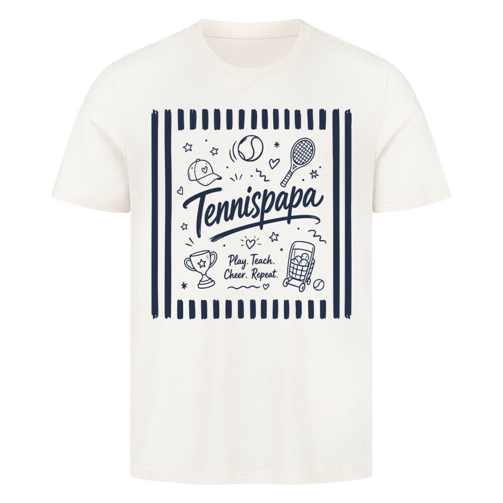Play Teach Cheer auf T-Shirt, Farbe naturweiß