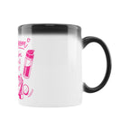 Tennismama Snacks & Support Pink auf Zaubertasse, Farbe schwarz