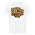 Tennismama Kult auf T-Shirt, Farbe weiß