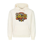 Tennismama Kult auf Hoodie, Farbe beige