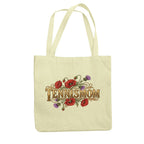 Tennismom Vintage auf Jutebeutel, Farbe natur