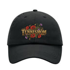Tennismom Vintage auf Cap, Farbe schwarz