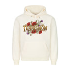 Tennismom Vintage auf Hoodie, Farbe beige