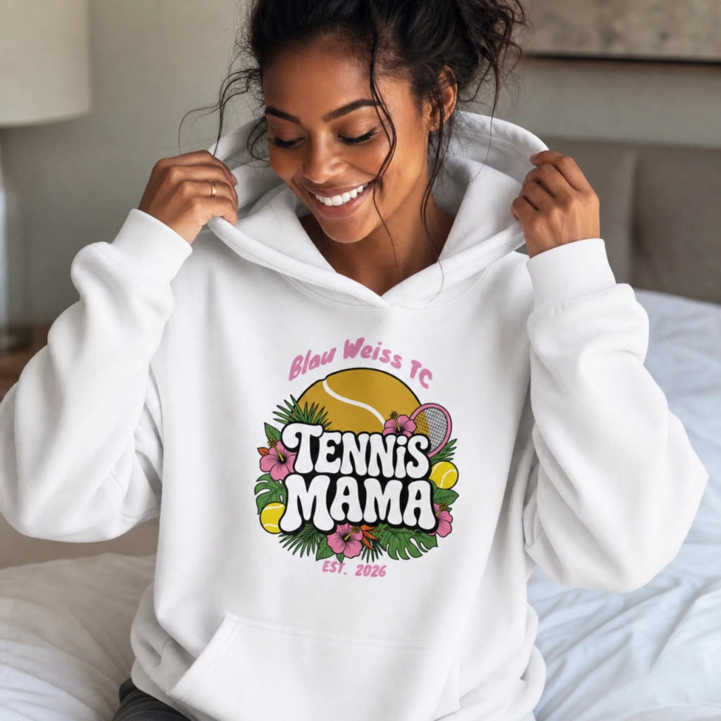 Tennis Mama auf Oversized Hoodie