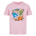 Tennis Time auf Kinder-Shirt, Farbe rosa