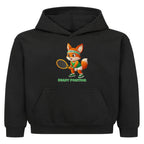 Yuki Ready Position auf Kinder-Hoodie, Farbe schwarz