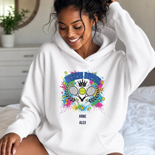 Bestes Doppel auf Oversized Hoodie