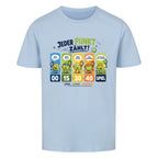 Jeder Punkt zählt auf Kinder-Shirt, Farbe himmelblau