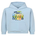 Jeder Punkt zählt auf Kinder-Hoodie, Farbe babyblau