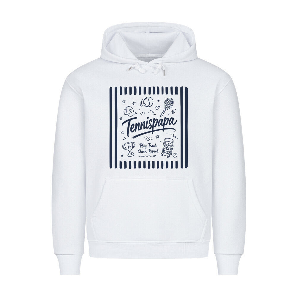 Play Teach Cheer auf Hoodie, Farbe weiß