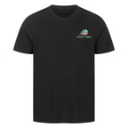 Aufgeben ist keine Option auf T-Shirt, Farbe schwarz