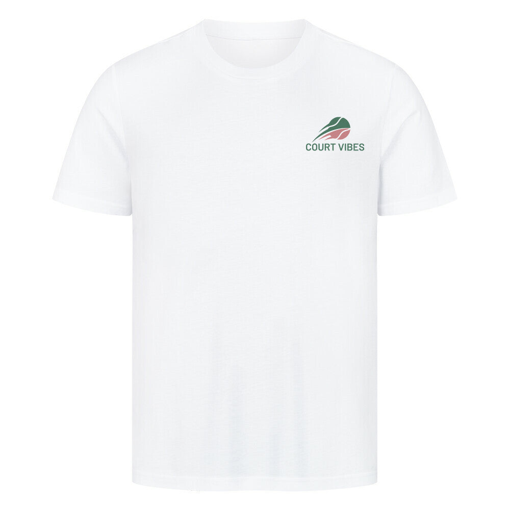 Aufgeben ist keine Option auf T-Shirt, Farbe weiß