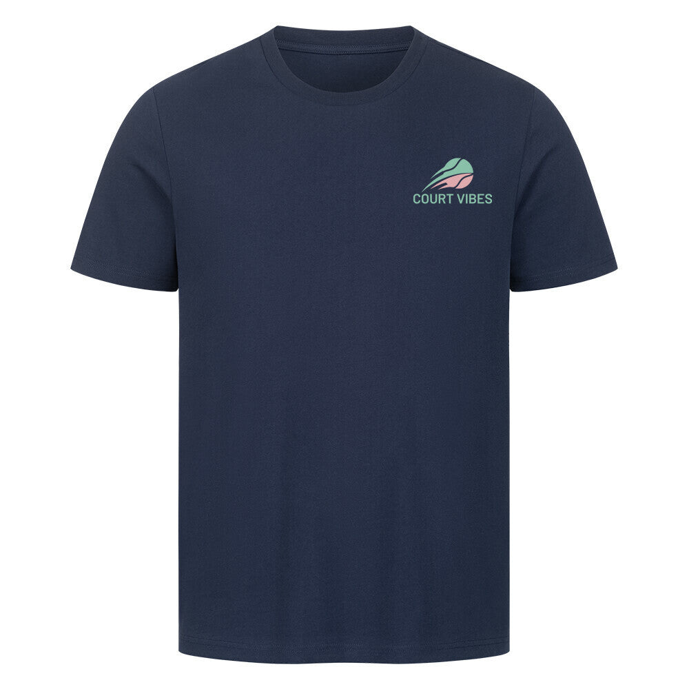 Aufgeben ist keine Option auf T-Shirt, Farbe marineblau