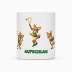 Yuki Aufschlag auf Tasse, Farbe weiß