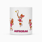 Yuna Aufschlag auf Tasse, Farbe weiß