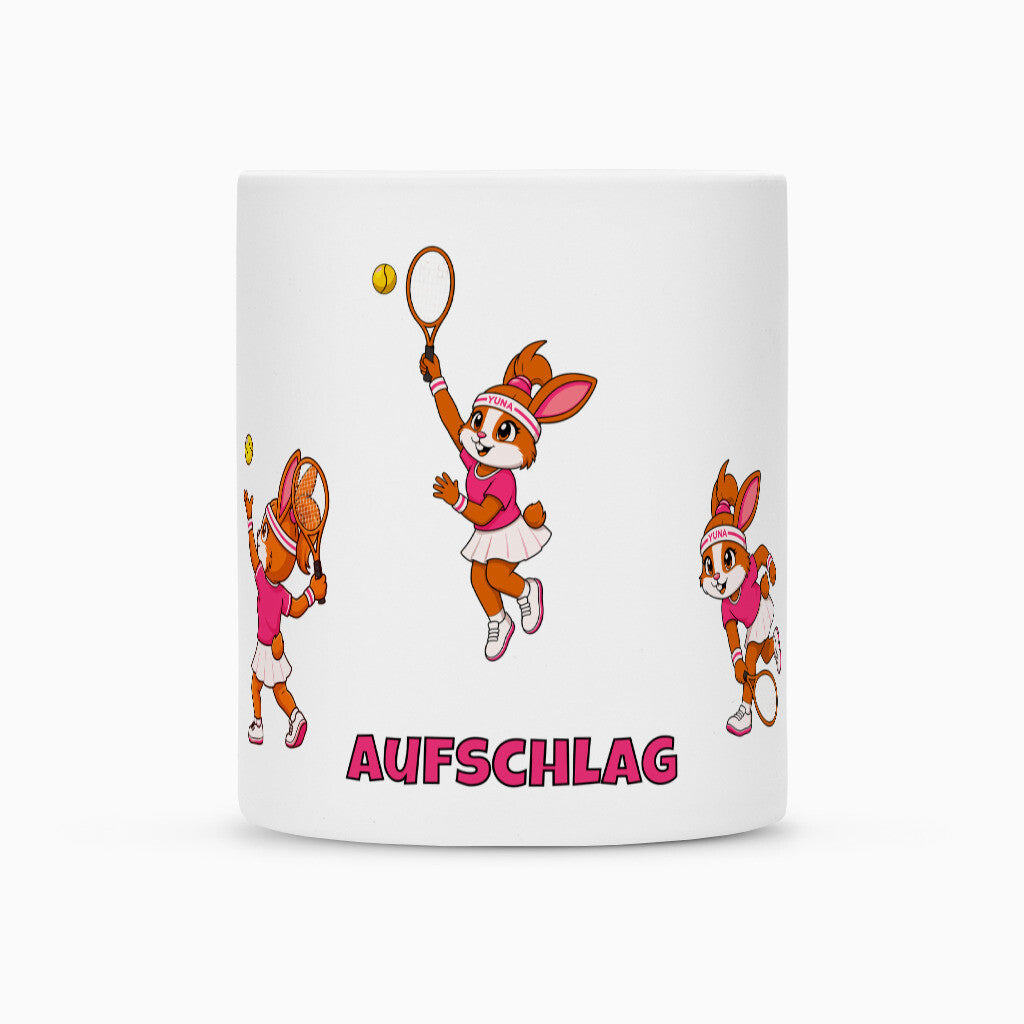 Yuna Aufschlag auf Tasse, Farbe weiß