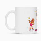 Yuna Aufschlag auf Tasse, Farbe weiß
