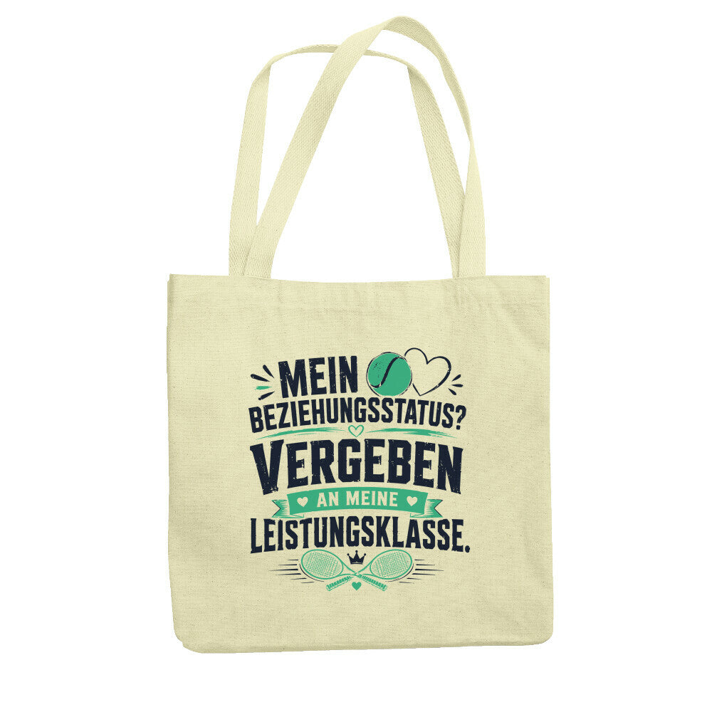 Beziehungsstatus auf Jutebeutel, Farbe natur