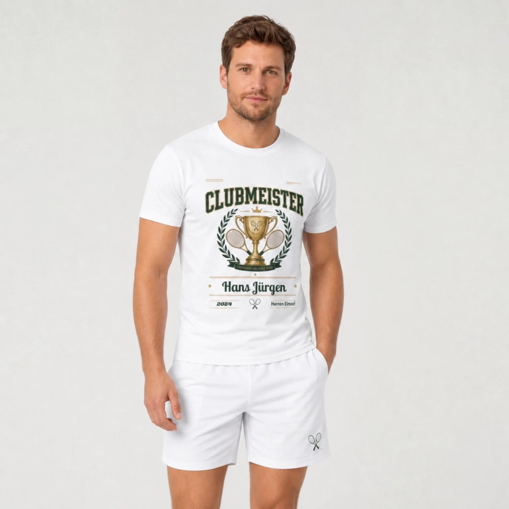Clubmeister Trophäe auf T-Shirt