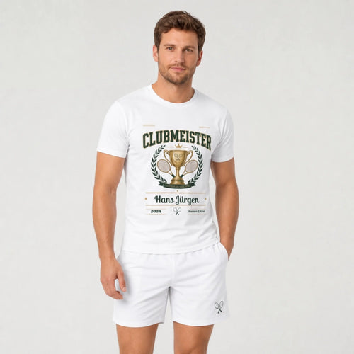 Clubmeister Trophäe auf T-Shirt