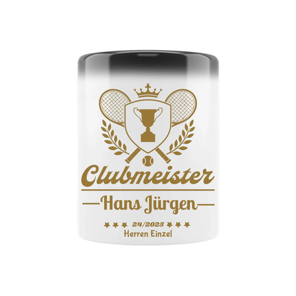 Clubmeister Classic auf Zaubertasse, Farbe schwarz