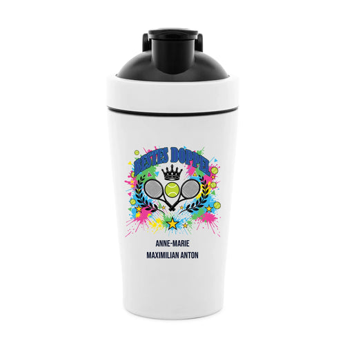 Bestes Doppel auf Shaker, Farbe weiß