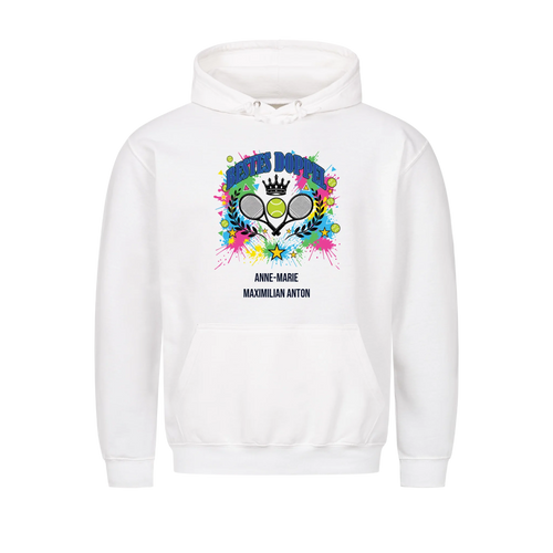 Bestes Doppel auf Hoodie, Farbe weiß